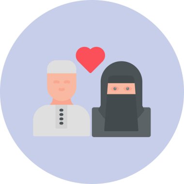 Düğün düz biçim simgesi tasarımı