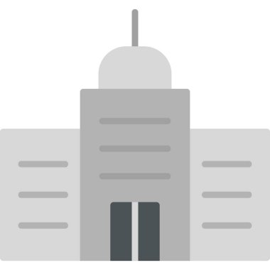 Gayrimenkul web simgesi basit illüstrasyon