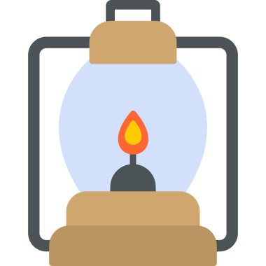 Fener modern simgesi, vektör illüstrasyonu