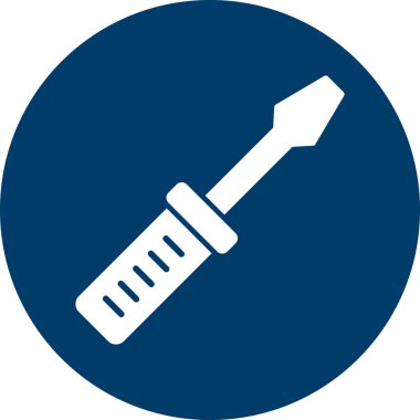 Tornavida simgesinin vektör çizimi