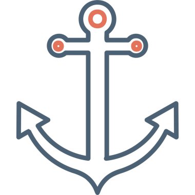 spiker simgesi, web basit illüstrasyonu