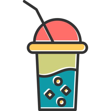 İç bakalım. Web simgesi basit illüstrasyon