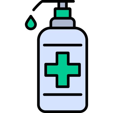 Sanitizer icon modern vector illustration