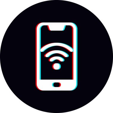 wifi simgesi vektör illüstrasyonu
