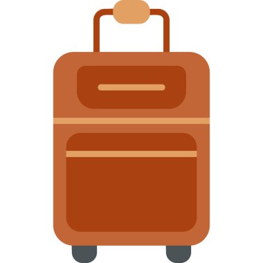 Çanta. Web simgesi vektör illüstrasyonu