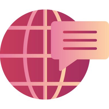 Küresel İletişim. Basit tasarım