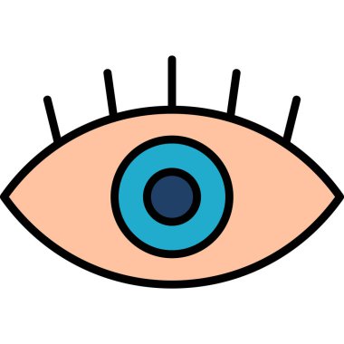 Eye icon modern vector illustration