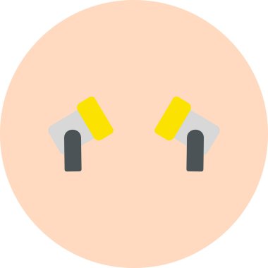 Spot Light Web simgesi basit illüstrasyon