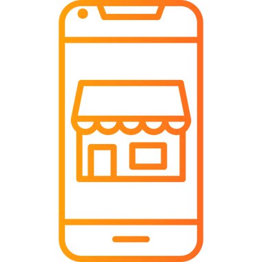 Çevrimiçi rezervasyon simgesi, modern tasarım illüstrasyonu