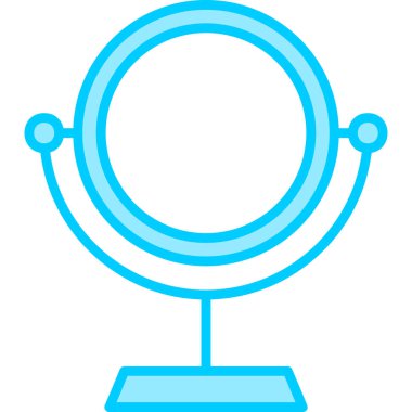 Bir cam simgenin vektör illüstrasyonu