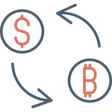 Forex işareti. Web simgesi basit tasarım
