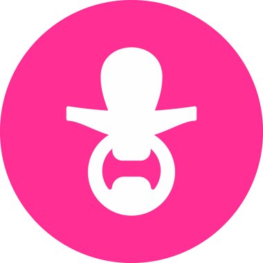 bebek ikonu vektör illüstrasyonu