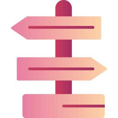 Modern İmza Panosu simgesinin vektör çizimi