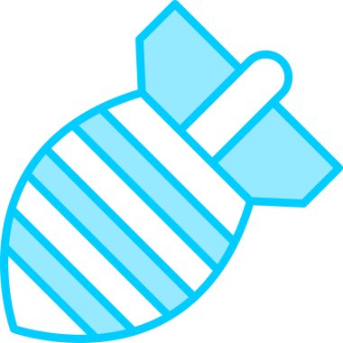 Atomic Bomb icon modern vector illustration