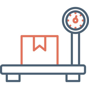 Modern simgeyi, vektör illüstrasyonunu ölçeklendir