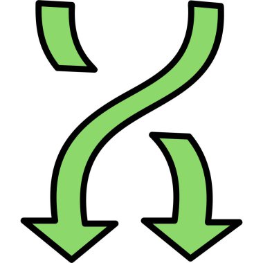 Web simgesini tazele, karıştır basit illüstrasyon