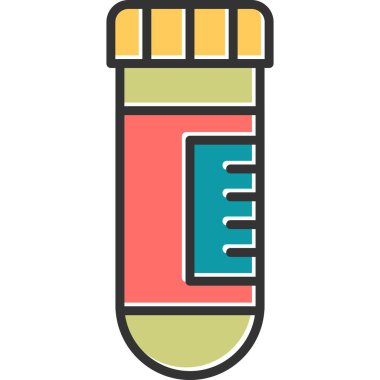 Test tüpü. Basit resimleme