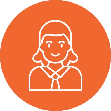 Web ve mobil için psikiyatrist kişi simgesi