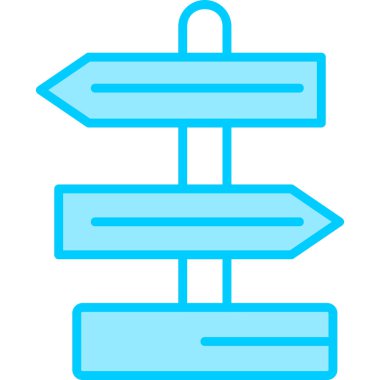 Modern İmza Panosu simgesinin vektör çizimi