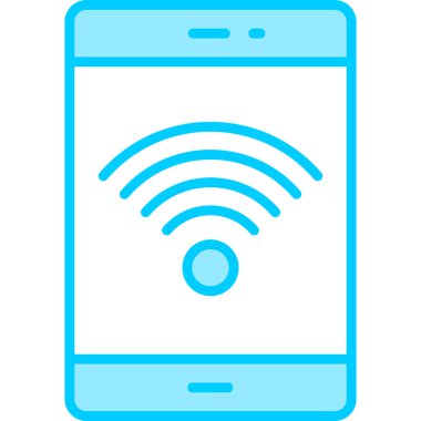 wifi simgesi vektör illüstrasyonu