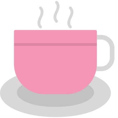 Çay. Web simgesi basit illüstrasyon