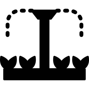 Sprinklers Plants icon modern vector illustration