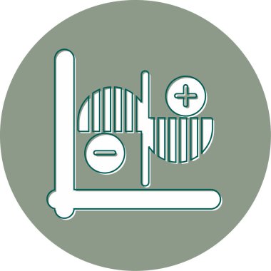 Modern b 'nin vektör illüstrasyonu eksik simgesi