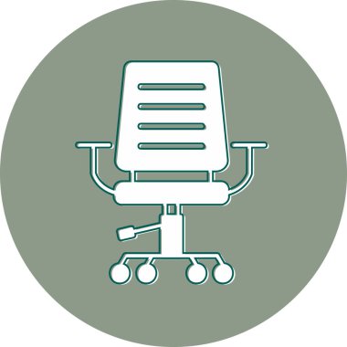 sandalye simgesi çizimi