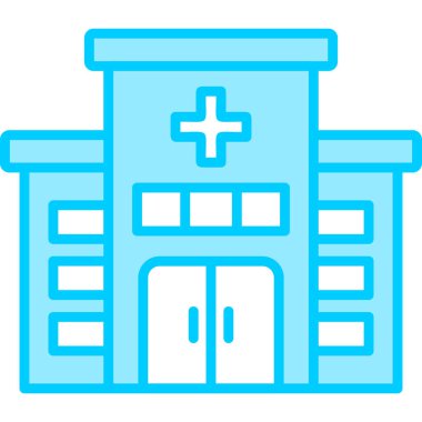 Hastane binası. Basit tasarım