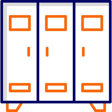 Ofis dizinleri simgesi. vektör illüstrasyonu