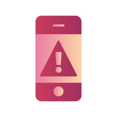 akıllı telefon simgesi vektör illüstrasyonu