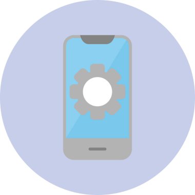 Cep telefonu. Web simgesi 