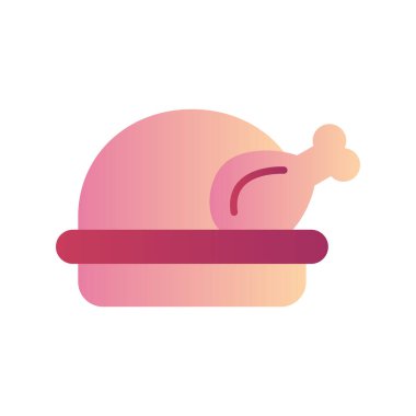 Chicken icon modern vector illustration