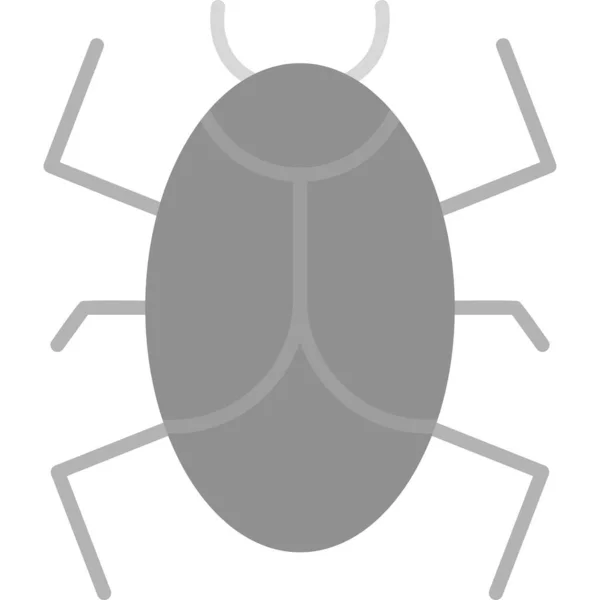 Ícone Moderno Bug Ilustração Vetorial — Vetor de Stock