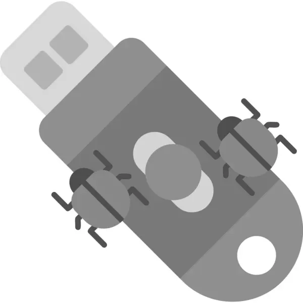 Ikona Usb Flash Disku — Stockový vektor