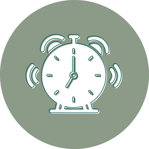 Hora Relógio Alarme Ilustração Digital Dispositivo Smartphone —  Vetores de Stock