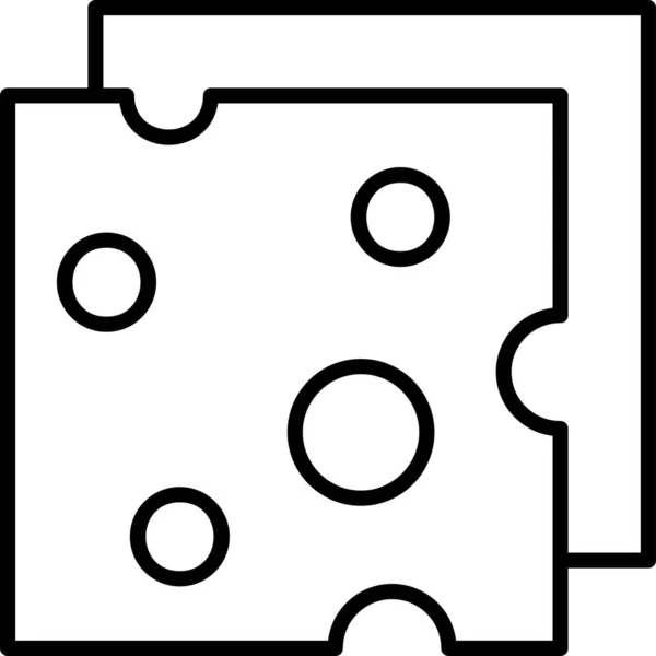 Chip Web Symbol Einfache Illustration — Stockvektor