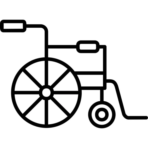 Bicicleta Icono Web Diseño Simple — Archivo Imágenes Vectoriales