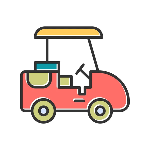 Веб Іконка Автомобіля Проста Ілюстрація — стоковий вектор
