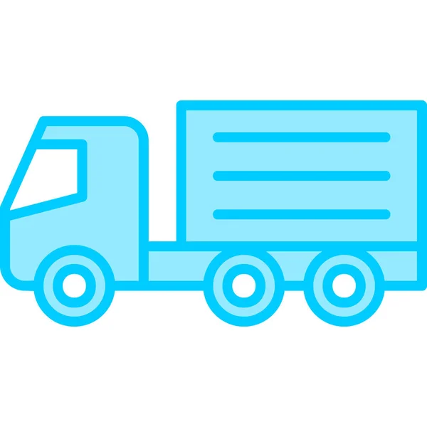 Вантажівка Абстрактна Іконка Векторні Ілюстрації — стоковий вектор