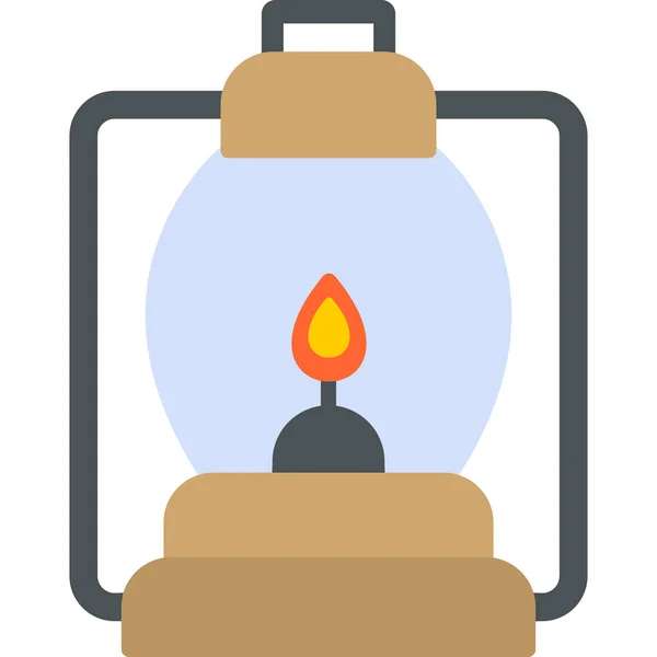 Lantern Modern Icon Vector Illustration — Stock Vector