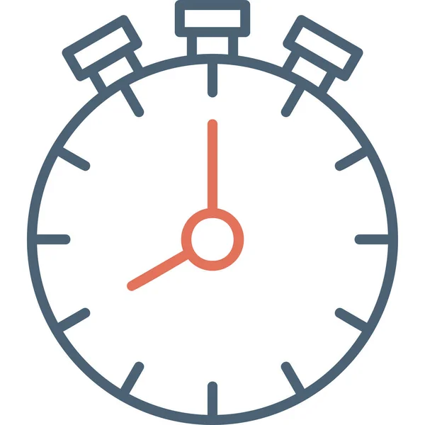 Icono Web Tiempo Limitado Ilustración Simple — Vector de stock