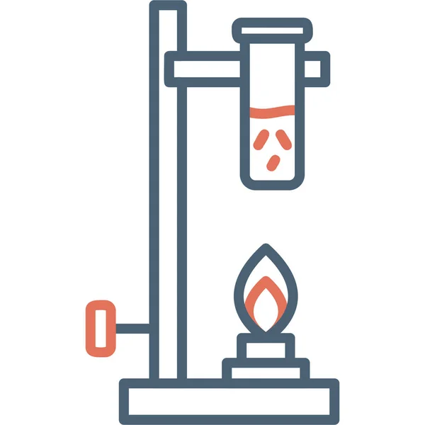 Bunsen Burner 아이콘 — 스톡 벡터