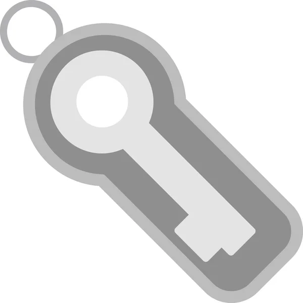 Jednoduchá Ilustrace Symbolické Webové Ikony Klíče Stock Vektory