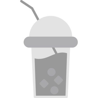 Kokteyl. Web simgesi basit illüstrasyon