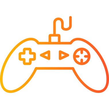 Oyun kolu. Web simgesi basit illüstrasyon