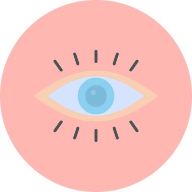 Vision icon modern vector illustration