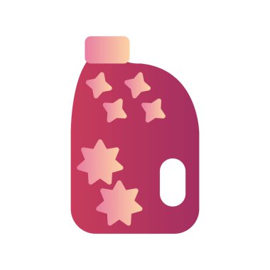 Şişe simgesinin vektör illüstrasyonu