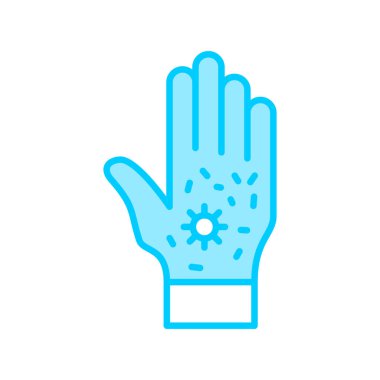 Dirty Hand icon modern vector illustration