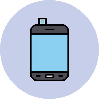 akıllı telefon simgesi vektör illüstrasyonu